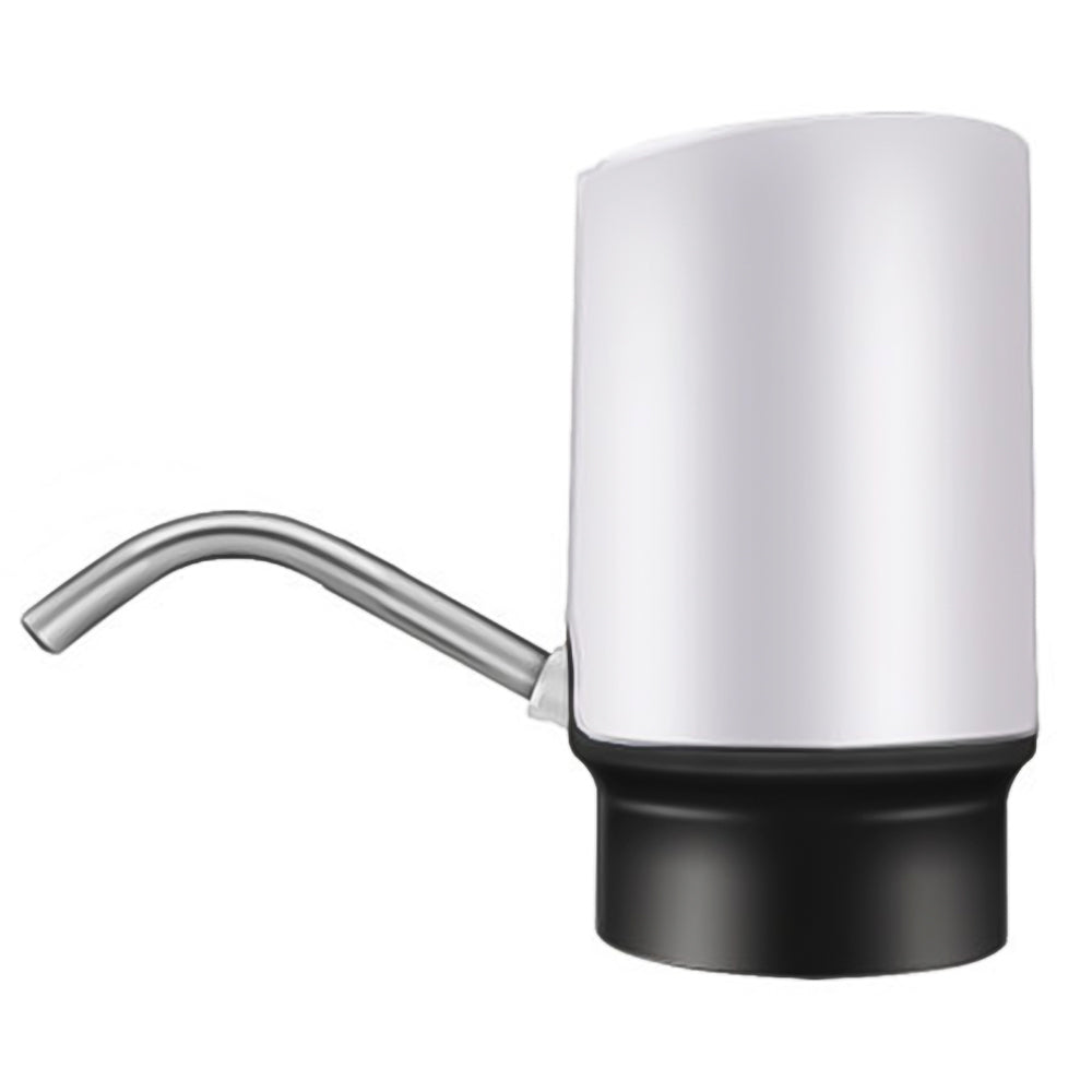 Dispensador blanco de bidón de agua, fácil de instalar y recargable