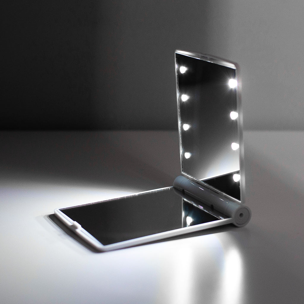 Espejo LED de cartera